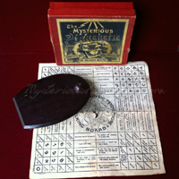 British Manufacture Dark Planchette with Plain Letterbox